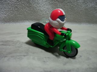Hilco 2012 Santa On Motorcycle With Side Car Candy Dispenser No Candy