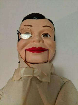 Vintage Charlie Mccarthy Ventriloquist Dummy Puppet 30” Doll 1990’s