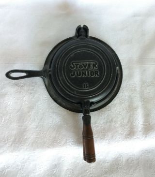 Stover Junior 8 Child’s Toy Miniature Waffle Iron