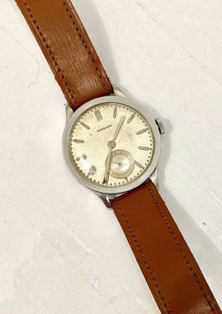 1940s Longines Calatrava - Style Vintage Watch 12.  68z 33mm