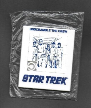 Vintage Star Trek Series Unscramble Puzzle In Package