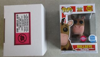 Mib Pop Funko - Shop Exclusive Flocked Disney Pixar Toy Story 520 Bullseye Figure