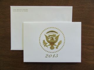 President Barack Obama 2013 White House Christmas Card