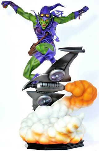 Green Goblin Sideshow Exclusive Premium Format Statue Marvel Avengers Minty