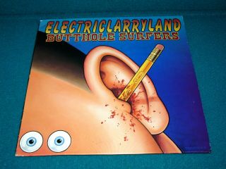 Etched : Butthole Surfers " Electriclarryland " 2 Vinyl Lp : Capitol @ 1996 Rock
