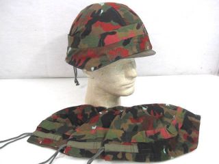Wwii Swiss M83 Helmet Cover Apenflage Camo