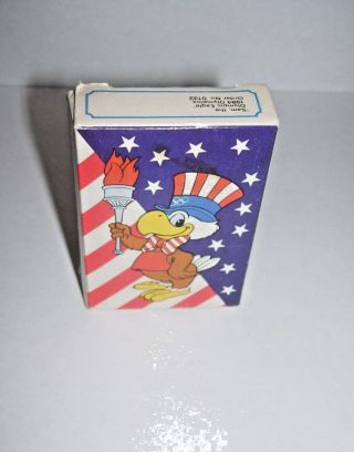 Sam The Olympic Eagle Miniature Playing Cards 1984