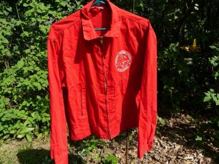 1960s Vintage Boy Scout Central Indiana Council Scout Camps Red Jacket Lg.