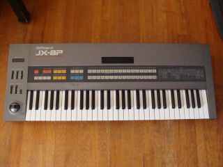 Vintage Roland Jx 8p Polyphonic Synthesizer Keyboard Made In Japan