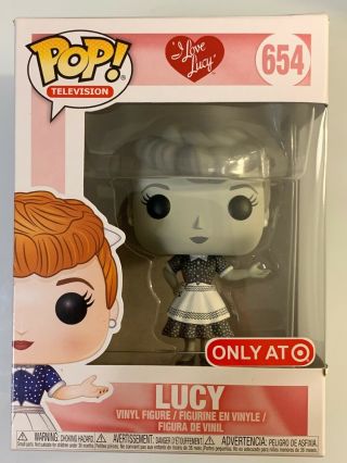 Vaulted I Love Lucy Funko Pop Black & White Target Exclusive