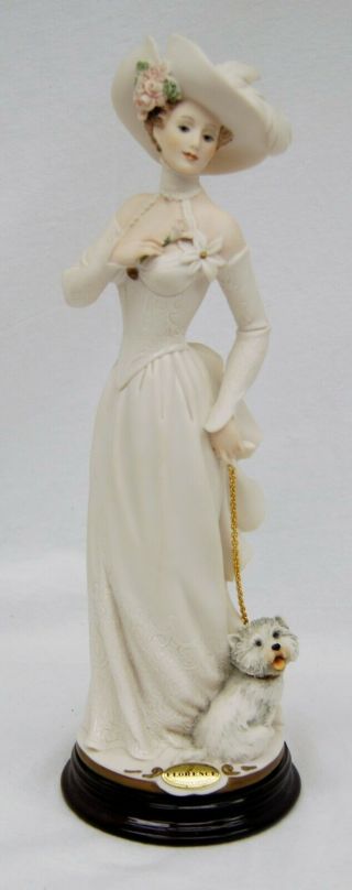 Giuseppe Armani Porcelain Statue/figurine " Christine " White Variant Italy B1268