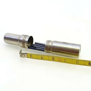 BIGGER METAL CAPSULE W LEAD for Mechanical pencil 1.  8mm Vintage 2
