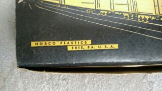 NOSCO Plastic WIND UP TOY TRAIN In the Box.  NOS 3