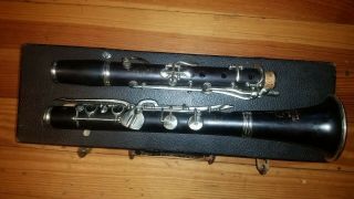 Vintage Buffet Crampon Albert Clarinet,  Bb,  Low Pitch,  Overhauled And