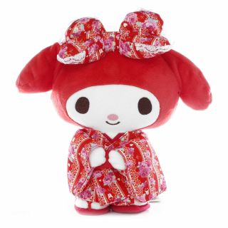 Usa Sanrio My Melody Deluxe Japan Kimono Costume Plush Doll - Medium