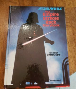 The Empire Strikes Back Vintage Star Wars Storybook Hardcover 1980 Random House