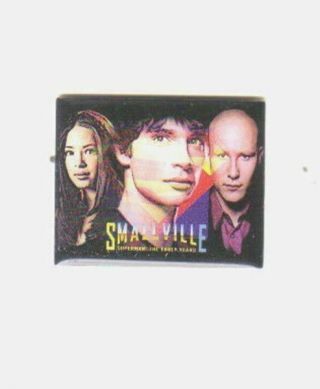 Smallville Tv Series Characters Clark,  Lana,  Lex Photo Enamel Pin