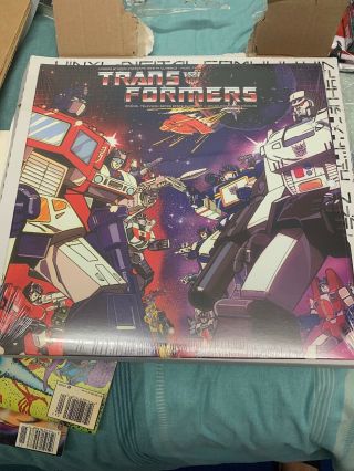 Hasbro Presents Transformers Tv Show Soundtrack Vinyl Lp Megatron,
