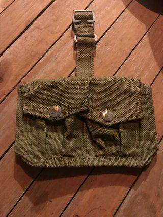 Lee Enfield Ammo Pouch Green Canvass