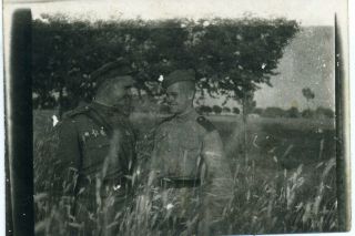 1945 Ww2 Red Army Rkka Front Friends Awards Germany Russian Mini Photo