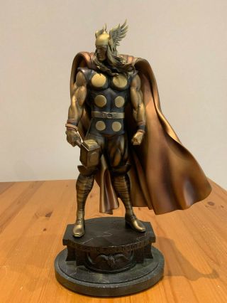 Thor Faux Bronze Statue Bowen Designs Marvel 242/400
