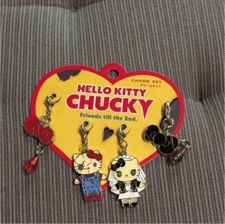 F/s Usj Sanrio Hello Kitty Chucky Charm Limited Halloween Set 2018 Japan