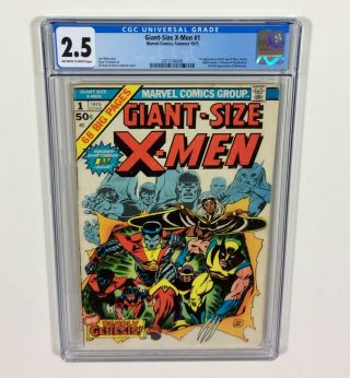 Giant - Size X - Men 1 Cgc 2.  5 Key (1st X - Men) 1975 Marvel