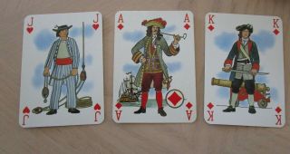 Vintage Corsaires Et Pirates Baptiste Paul Grimaud Playing Cards Paris France
