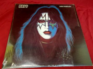 KISS Ace Frehley Solo LP Casablanca NBLP 7121 Sleeve,  Fold Out Poster 1978 3