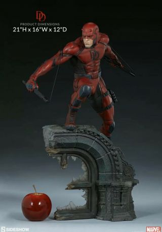 Sideshow Collectibles Marvel Daredevil Premium Format Figure " Exclusive " Statue