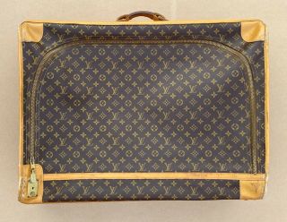 Vintage Authentic Louis Vuitton Monogram Pullman Trunk Suitcase 28x22x9” Approx