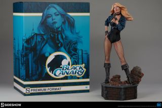 Black Canary Premium Format Figure Exclusive Sideshow Collectibles