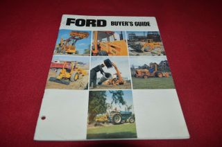 Ford Tractor Industrial Buyers Guide For 1976 Dealer 