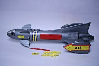 Vintage Mpc Fireball Xl5 Space Ship W/ Scooters Rockets Figures