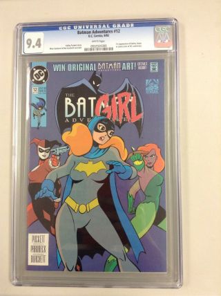 Batman Adventures 12,  Cgc 9.  4,  1993 Dc Comics,  1st Appearance Of Harley Quinn