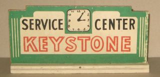 Vintage Keystone Service Center Billboard