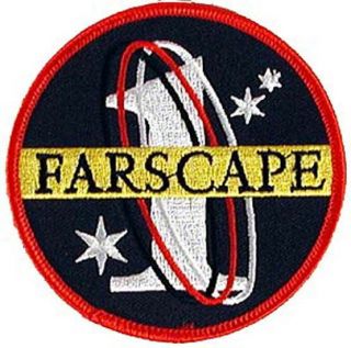 Farscape Tv Series Farscape 1 Logo Embroidered 3.  5 " Patch - Usa Mailed (fspa - 001)