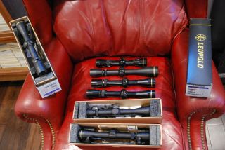 Leupold 2.  5 - 8 X 32.  Vintage Eer Ler Handgun Pistol Scope W/box
