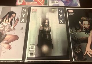 Nyx 1 - 5 With 3 - First Appearance X - 23 Laura Kinney Wolverine Marvel Comics Key