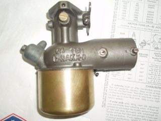 Vintage 1928 Chevy Carter Carburetor Rakx - 0 Updraft Hq Restored.  Hard To Find.
