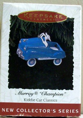 Hallmark Ornament,  Murray Champion Kiddie Car Classics 1st In Series 1994 Qx5426