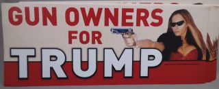 Of 20 Gun Owners For Trump Stickers 2020 Melania 2nd Amendment