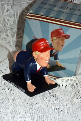 The Dump - A - Trump Pen Holder - Funny Donald Trump White Elephant Gifte