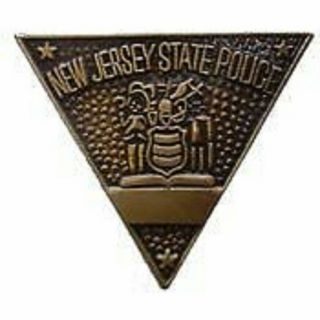 Jersey State Police Officer Lapel Badge Pin