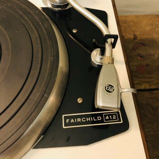 VTG Fairchild 412 Turntable Record Player ESL Tonearm Cartridge 3