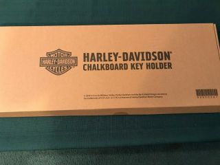 Harley Davidson Chalk Board Key Ring Holder