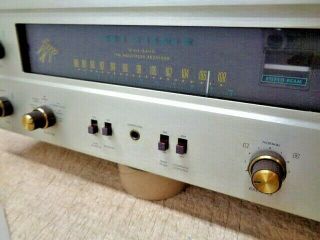 ESTATE VINTAGE THE FISHER 400 TUBE STEREO RECEIVER YOU TUBE 3