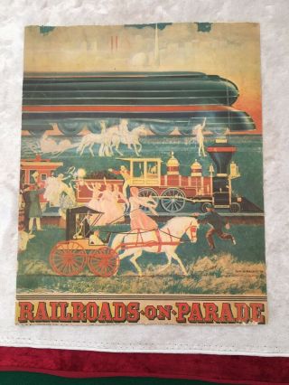 Railroads On Parade 1939 York World 