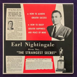 Earl Nightingale The Strangest Secret Lp 