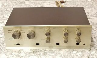 Vintage Dynaco PAS Dyna Stereo Tube Preamplifier Unrestored Great 2